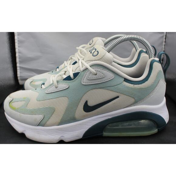 WMNS Nike Air Max 200 Pure Platinum Turquoise CU4920-001 SZ 9 - Picture 1 of 9